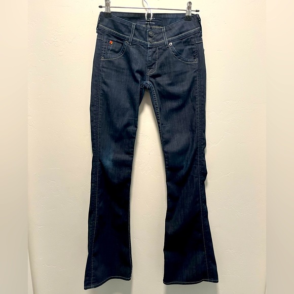 Hudson dark wash bootcut jeans, size 24 - Picture 2 of 11